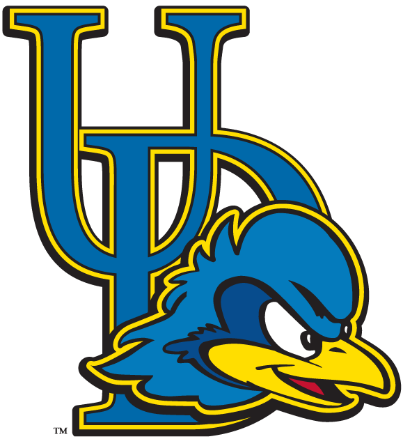 Delaware Blue Hens logos iron-ons